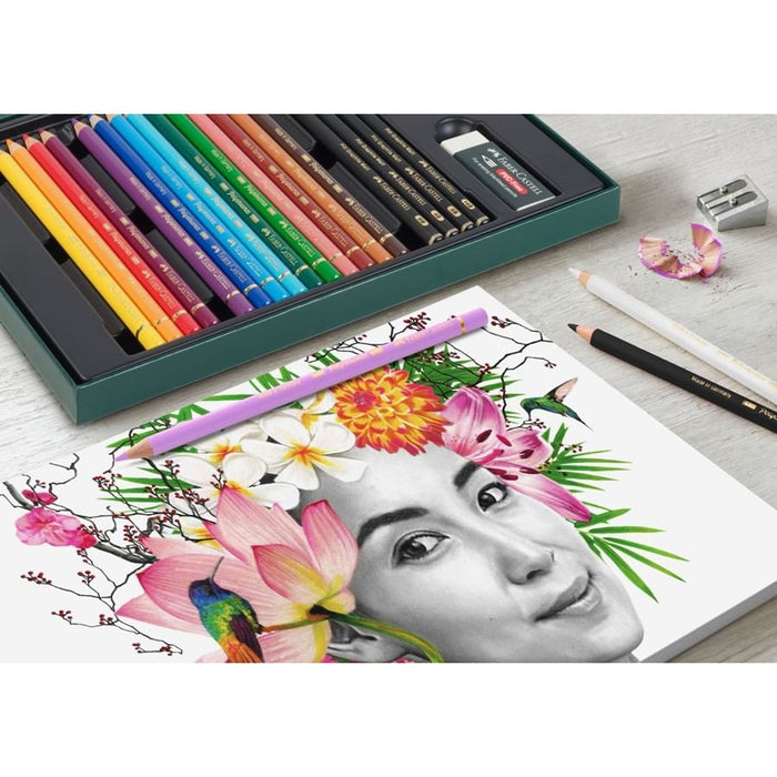 EAN 4005402100521 - Faber-Castell Polychromos & Pitt Graphite Matt Set Multicolor 21 pieza(s) imagen 4