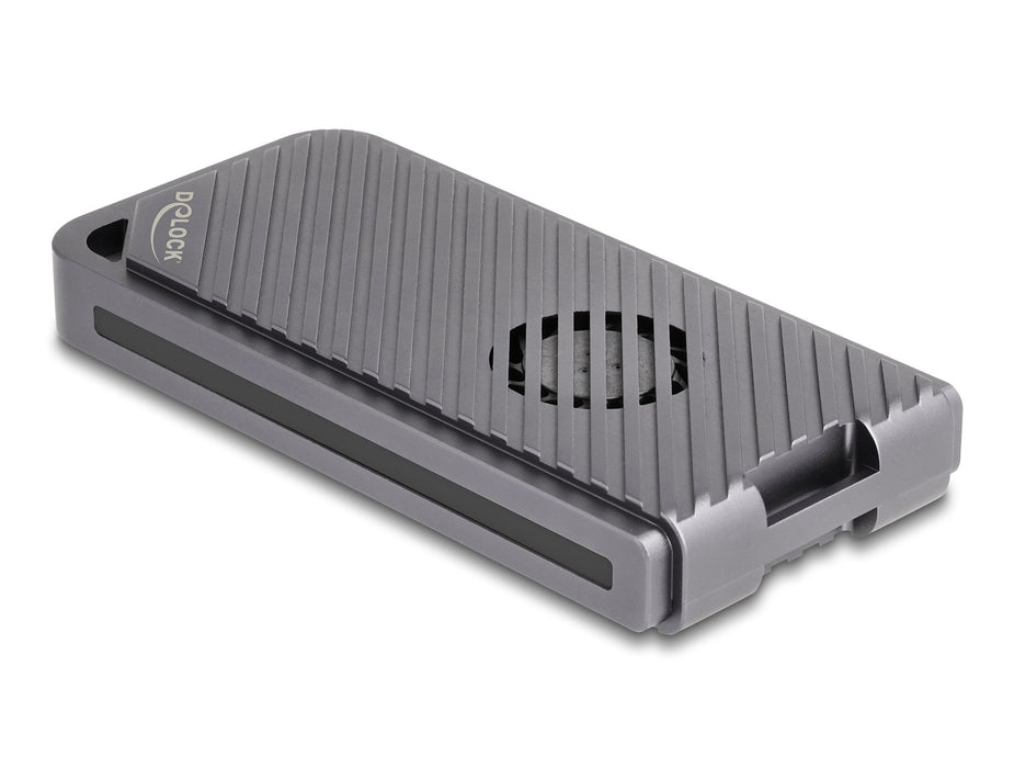 EAN 4043619420254 - DeLOCK 42025 caja para disco duro externo Caja externa para unidad de estado sólido (SSD) Gris M.2 imagen 2