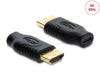 EAN 4043619610754 - DeLOCK 61075 cambiador de género para cable USB Type-C HDMI Negro imagen 1