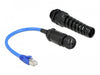 EAN 4043619668090 - DeLOCK 66809 cable de red Negro, Azul 0,25 m Cat6 SF/UTP (S-FTP) imagen 1