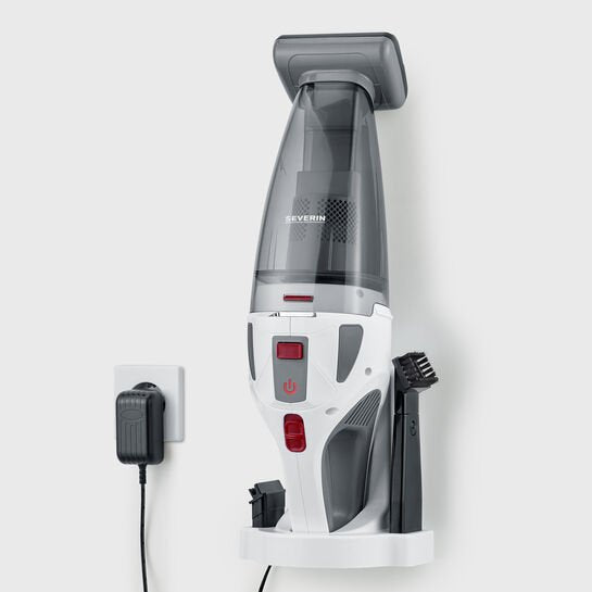 EAN 4008146037009 - Severin HV 7146 aspiradora de pie y escoba eléctrica Batería Seca y húmeda UltraFine 120 W Gris, Rojo, Bl imagen 4
