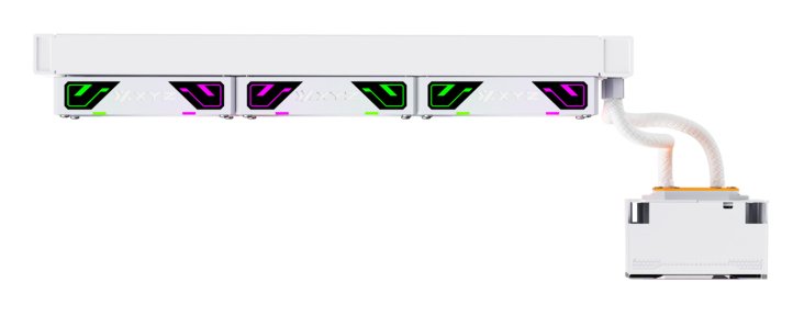 EAN 6978262010508 - XYZ HYDROVIEW AIO 360 Procesador Sistema de refrigeración líquida todo en uno 12 cm Blanco 1 pieza(s) imagen 6