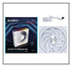 EAN 4718466017499 - Lian Li Uni Fan TL Carcasa del ordenador, Procesador Ventilador 14 cm Blanco 1 pieza(s) imagen 5