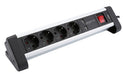 EAN 4030152950317 - Olympia SL 2425 U base múltiple 1,5 m 4 salidas AC Interior Negro, Plata imagen 2