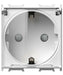 EAN 3831006929579 - TEM VM11PT toma de corriente Schuko Transparente, Blanco imagen 1