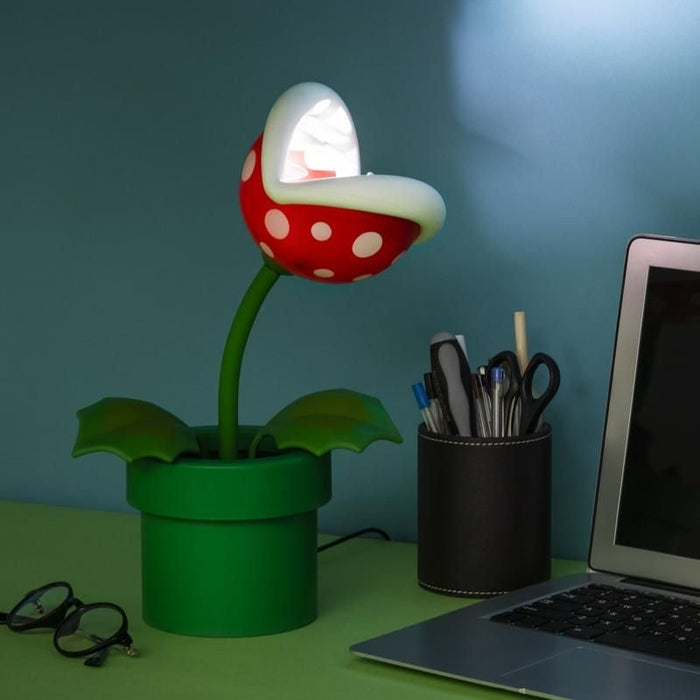 EAN 5055964738419 - Paladone Piranha Plant Posable Lamp BDP lámpara de mesa LED Verde, Rojo, Blanco imagen 4