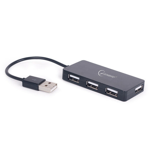 EAN 8716309090261 - Gembird UHB-U2P4-03 hub de interfaz USB 2.0 480 Mbit/s Negro imagen 1
