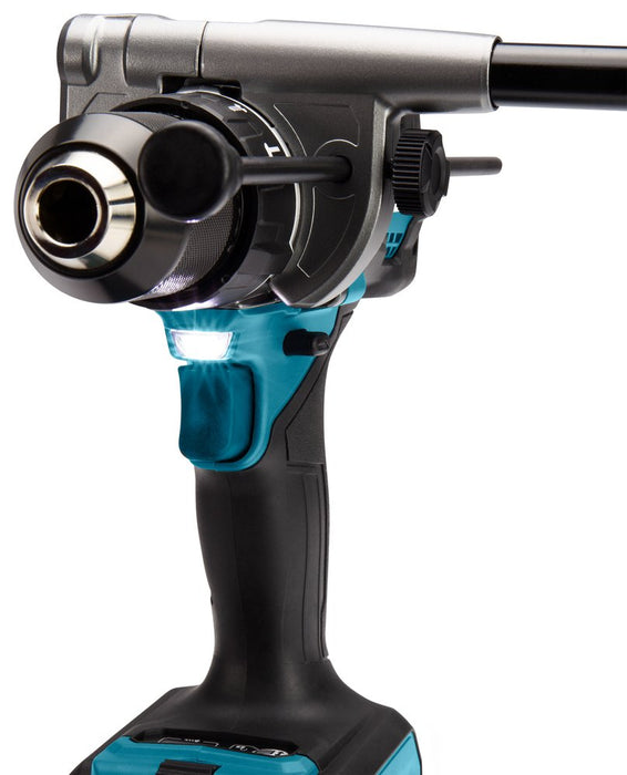 EAN 0088381894067 - Makita HP001GD201 taladro 2600 RPM Sin llave 2,7 kg Negro, Turquesa imagen 13