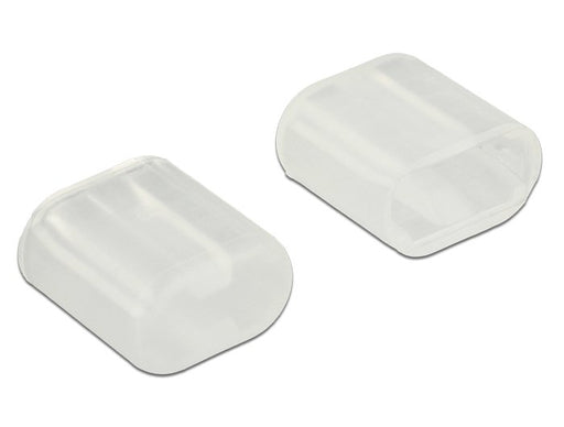 EAN 4043619640355 - DeLOCK 64035 tapa de seguridad para enchufe Transparente 10 pieza(s) imagen 1