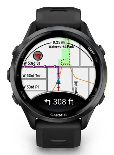 EAN 753759349929 - Garmin Forerunner 970 3,56 cm (1.4") AMOLED Digital 454 x 454 Pixeles Pantalla táctil Negro, Amarillo Wifi imagen 2