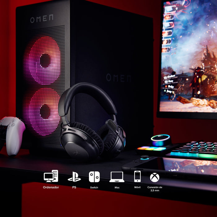 EAN 0198701216179 - HyperX Cloud Alpha 2 Inalámbrico Diadema Juego Bluetooth Negro imagen 9