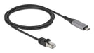 EAN 4043619607600 - DeLOCK 60760 cable de red Negro, Antracita 2 m Cat6 imagen 1