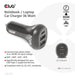 EAN 8719214472788 - CLUB3D CAC-1921 cargador de dispositivo móvil Portátil Negro Encendedor de cigarrillos Auto imagen 2