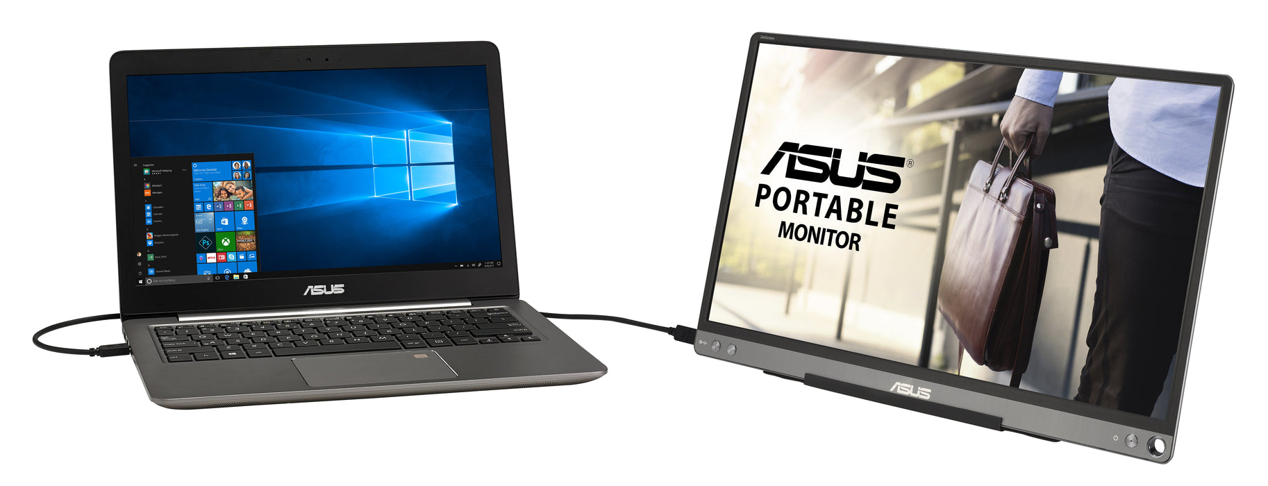 EAN 0192876500354 - ASUS ZenScreen MB16ACE LED display 39,6 cm (15.6") 1920 x 1080 Pixeles Full HD Gris imagen 5