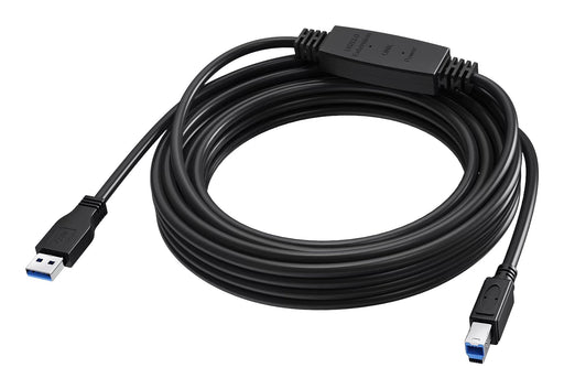EAN 1220976100002 - Vision TC 5MUSB3.0+/BL cable USB USB 3.2 Gen 1 (3.1 Gen 1) 2 m USB A USB B 5 Gbit/s Negro imagen 1