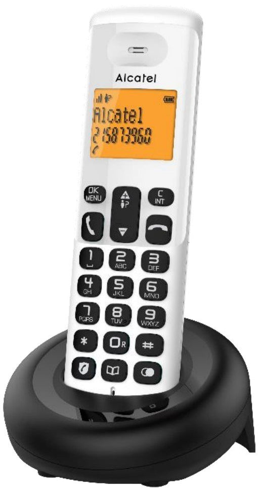 EAN 3700601426694 - Alcatel E160 Teléfono DECT Identificador de llamadas Negro, Blanco imagen 1