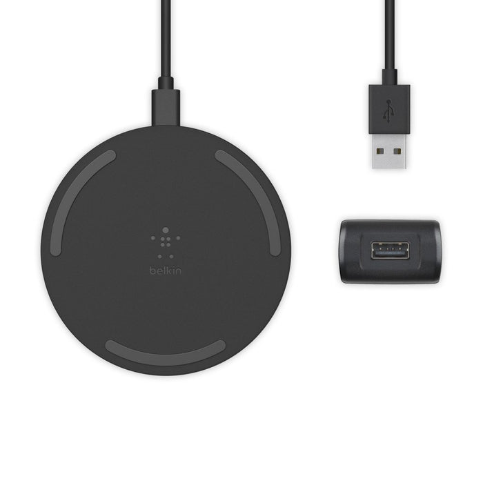 EAN 0745883796199 - Belkin WIA001BTBK cargador de dispositivo móvil Smartphone Negro Corriente alterna Cargador inalámbrico C imagen 3