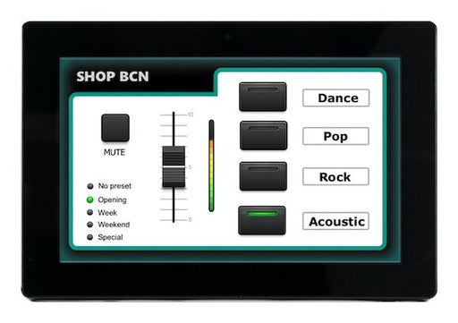 EAN 8435071307345 - ECLER CWPNETTOUCH pantalla para sala de reuniones 25,6 cm (10.1") 1280 x 800 Pixeles IPS Negro imagen 2