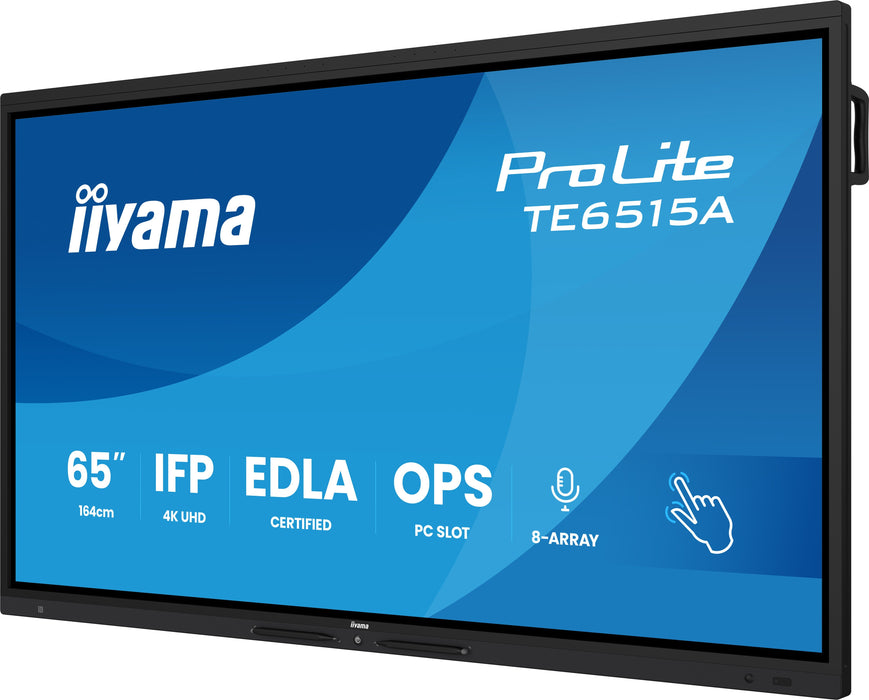EAN 4948570127481 - iiyama TE6515A-B2AG pantalla de señalización Diseño de quiosco 163,8 cm (64.5") Wifi 550 cd / m² 4K Ultra imagen 3