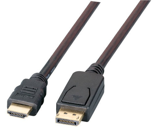 EAN 4049759228194 - EFB Elektronik K5561HQSW.3 adaptador de cable de vídeo 3 m DisplayPort HDMI tipo A (Estándar) Negro imagen 1