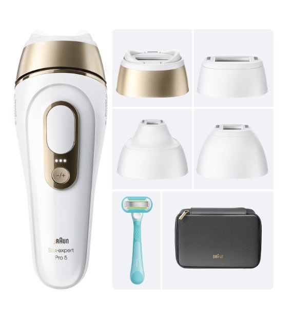 EAN 8700216937948 - Braun Silk-expert Pro IPL PL5431 Luz pulsada intensa (IPL) Oro, Blanco imagen 2
