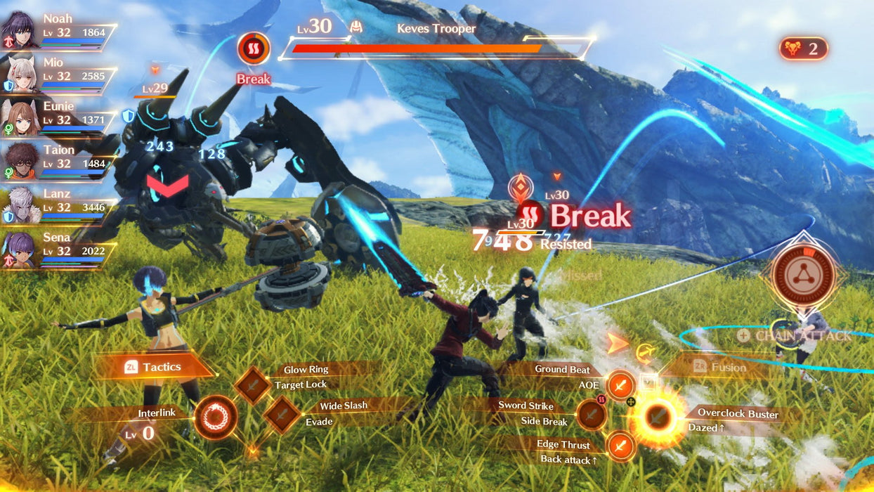 EAN 45496429805 - Nintendo Xenoblade Chronicles 3 NSW Estándar Chino simplificado, Chino tradicional, Holandés, Inglés, Españ imagen 4
