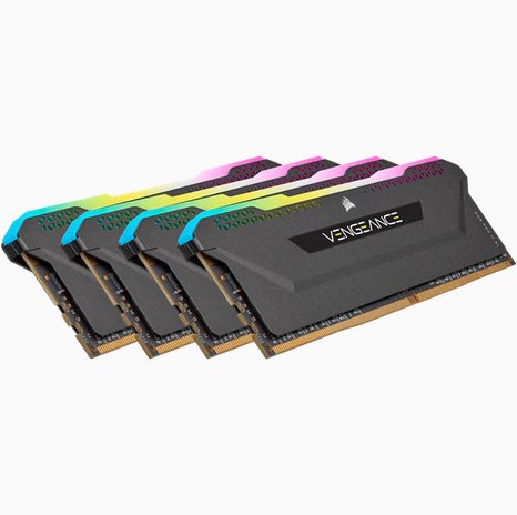 EAN 0840006632191 - Corsair Vengeance RGB Pro CMH64GX4M4E3200C16 módulo de memoria 64 GB 4 x 16 GB DDR4 288-pin DIMM imagen 1