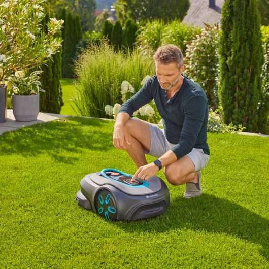 EAN 4066407025400 - Gardena smart SILENO max Robot cortacésped Batería Gris imagen 8