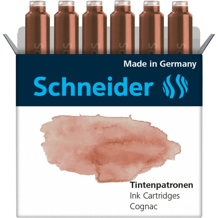 EAN 4004675147622 - Schneider Schreibgeräte Pastel cartucho de tinta 6 pieza(s) Original Marrón imagen 1