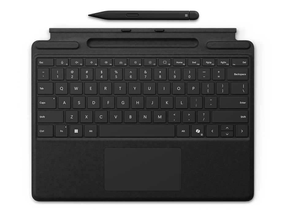 EAN 196388356300 - Microsoft Surface Pro Keyboard + Slim Pen QWERTY Microsoft Cover port Negro imagen 1