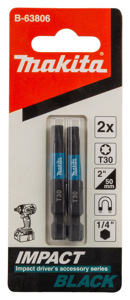 EAN 88381533072 - Makita B-63806 punta de destornillador 2 pieza(s) imagen 1