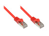 EAN 4014619718269 - Alcasa RJ45-RJ45, m-m, 1.5m cable de red Rojo 1,5 m Cat5e SF/UTP (S-FTP) imagen 1