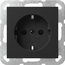 EAN 4010337093862 - GIRA 4755005 toma de corriente Schuko Negro imagen 1