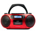 EAN 8435256897210 - Aiwa BBTC-550RD Reproductor de CD portátil Negro, Rojo imagen 1