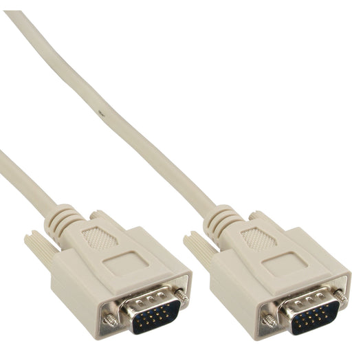 EAN 4043718163809 - InLine 17712E cable VGA 10 m VGA (D-Sub) Beige imagen 1