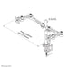 EAN 8717371440718 - Neomounts FPMA-D930D soporte para monitor 76,2 cm (30") Escritorio Plata imagen 3