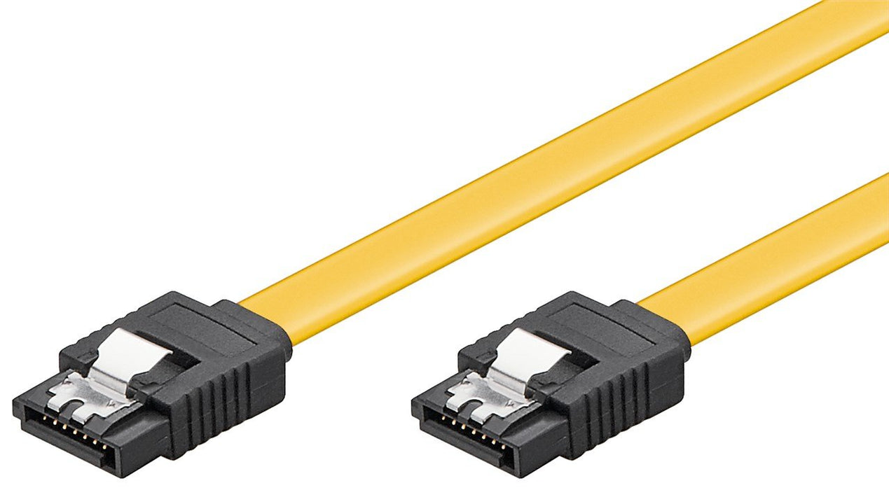 EAN 4040849950254 - Goobay 95025 cable de SATA 1 m SATA 7-pin Amarillo imagen 1