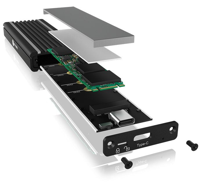 EAN 4250078170518 - ICY BOX IB-1824ML-C31 Caja externa para unidad de estado sólido (SSD) Negro M.2 imagen 6