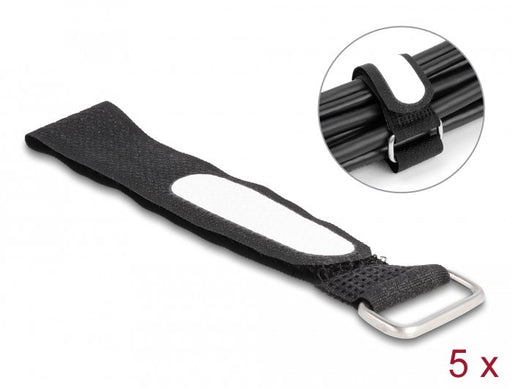 EAN 4043619196067 - DeLOCK 19606 presilla Bridas adherentes para cables Nylon 5 pieza(s) imagen 1