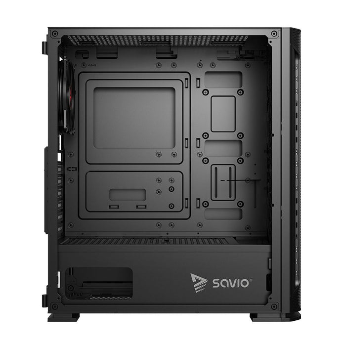 EAN 5901986048305 - Savio SHADOW X2 carcasa de ordenador Midi Tower Negro imagen 8
