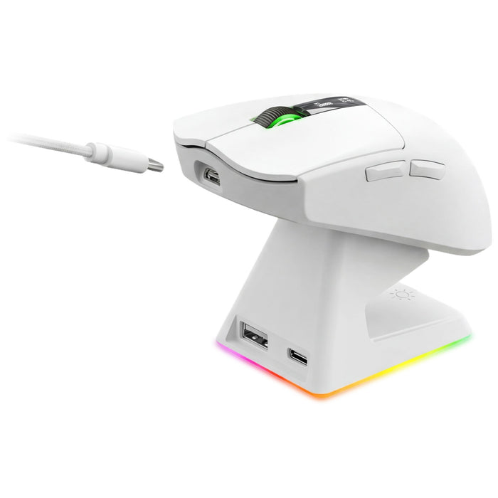 EAN 8435693114284 - Mars Gaming MMWELITEW ratón Juego mano derecha Bluetooth Óptico 20000 DPI imagen 8