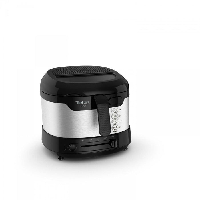 EAN 3045386381807 - Tefal Uno FF215D Sencillo Independiente 1600 W Freidora Negro, Acero inoxidable imagen 4