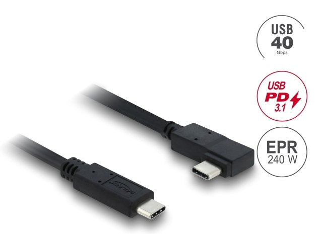 EAN 4043619817108 - DeLOCK 81710 cable USB USB4 Gen 3x2 1 m USB C Negro imagen 2