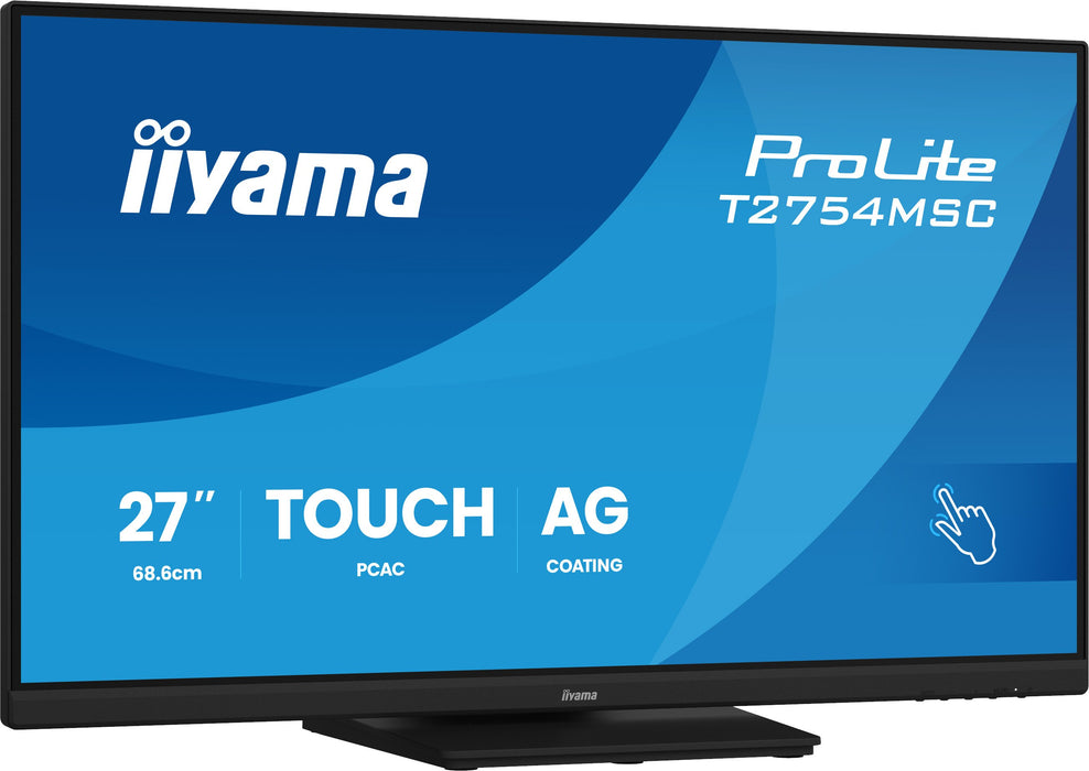 EAN 4948570125807 - iiyama ProLite T2754MSC-B2AG pantalla para PC 68,6 cm (27") 1920 x 1080 Pixeles Full HD Pantalla táctil imagen 2