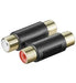 EAN 4040849124198 - Goobay A 181 G 2xRCA Negro imagen 1
