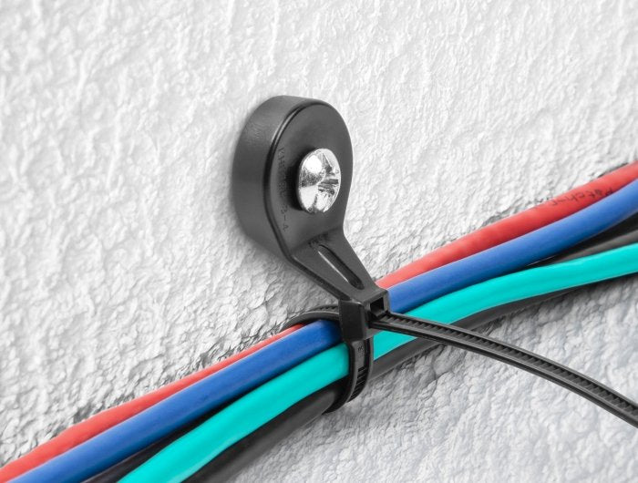 EAN 4043619189151 - DeLOCK 18915 presilla Brida atornillada Nylon Negro 100 pieza(s) imagen 4