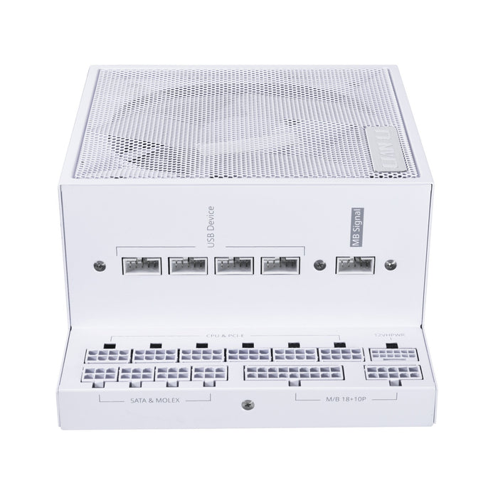 EAN 4718466015013 - Lian Li EG0850 unidad de fuente de alimentación 850 W 20-pin ATX SFX Blanco imagen 3