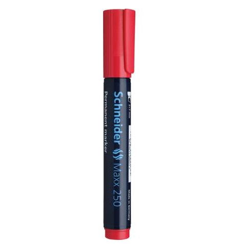 EAN 4004675000262 - Schneider Schreibgeräte Maxx 250 marcador permanente Punta de cincel Rojo imagen 1