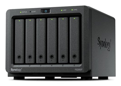 EAN 4711174726356 - Synology FS200T servidor de almacenamiento NAS Escritorio Intel® Celeron® J4125 4 GB DDR4 Negro imagen 1