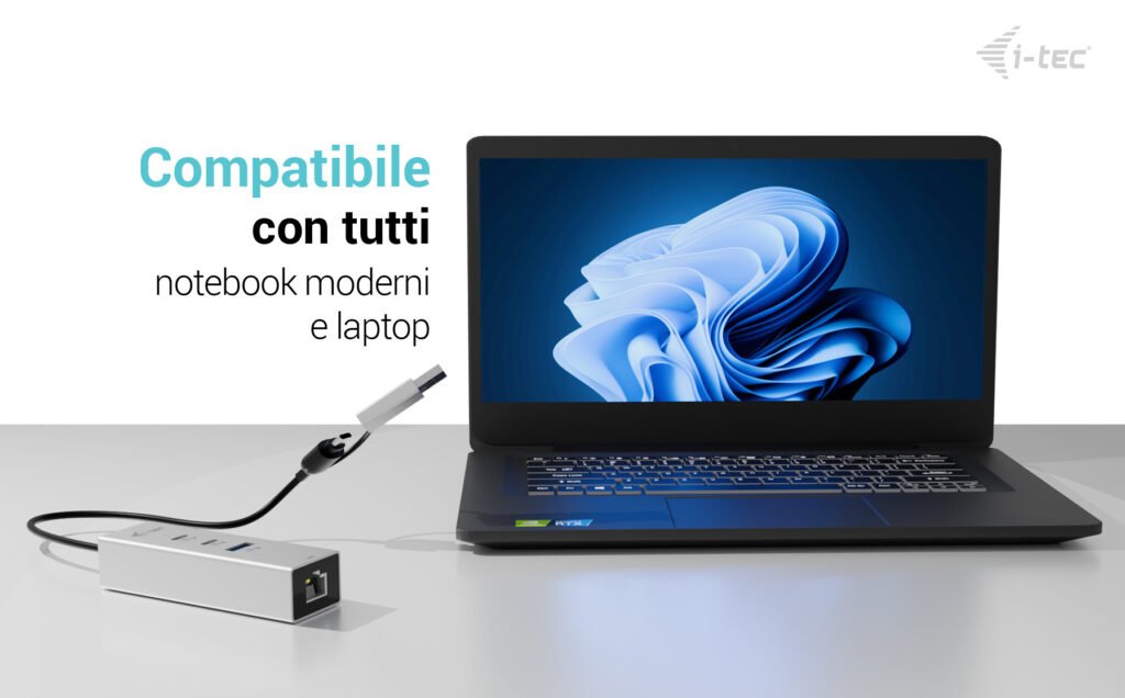 EAN 8595611707834 - i-tec CAMETALG325HUB hub de interfaz USB 3.2 Gen 1 (3.1 Gen 1) Type-A + Type-C 5 Mbit/s Plata imagen 6